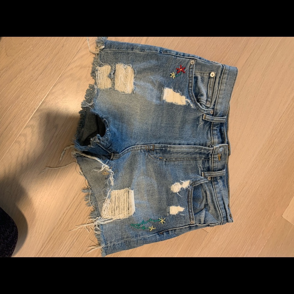 Gap jean shorts
